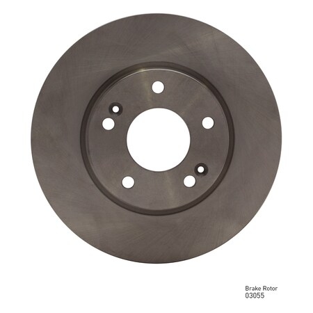 Dynamic Friction Co Brake Rotor, Front, 600-03055 600-03055